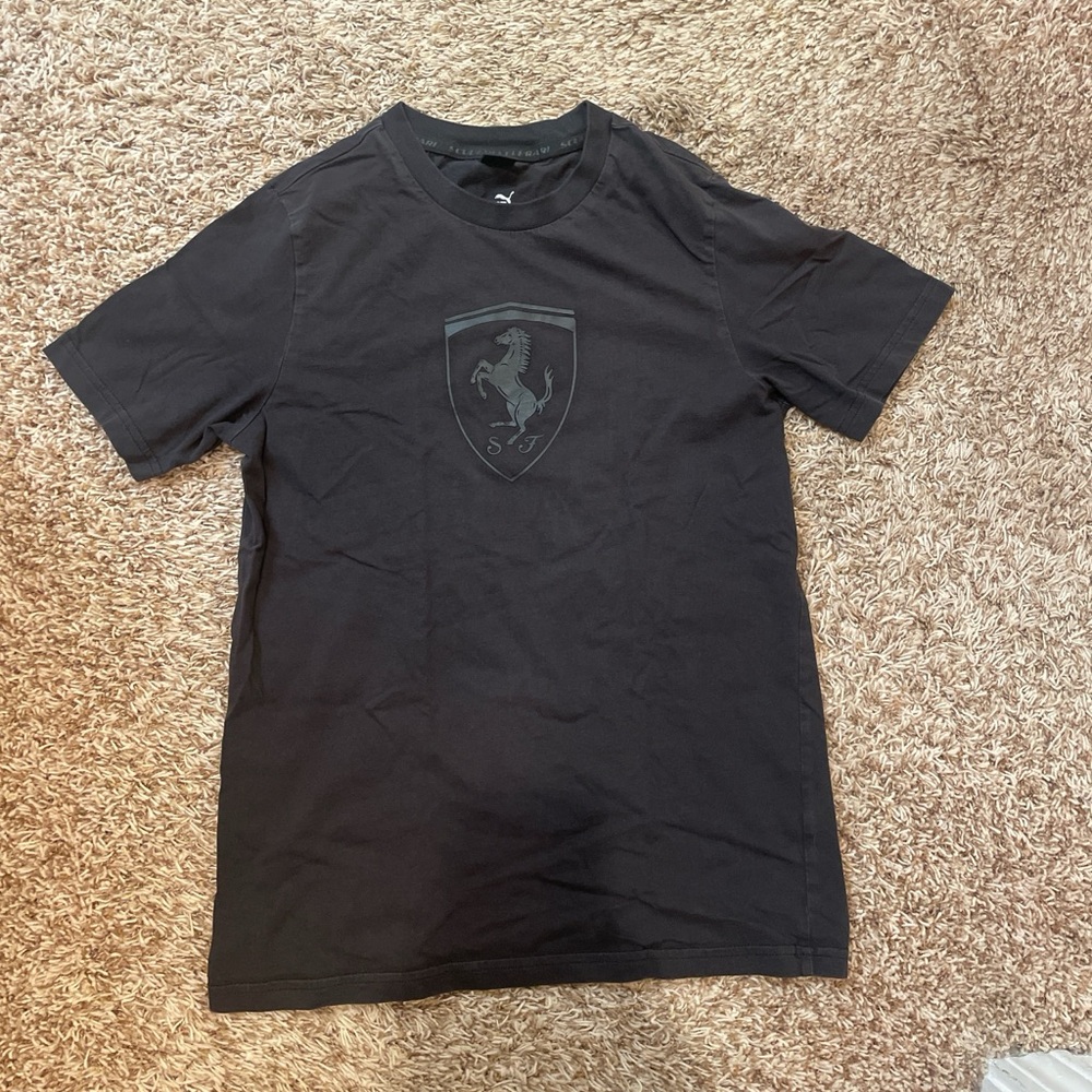 Puma Black Men's Short Sleeve Tee